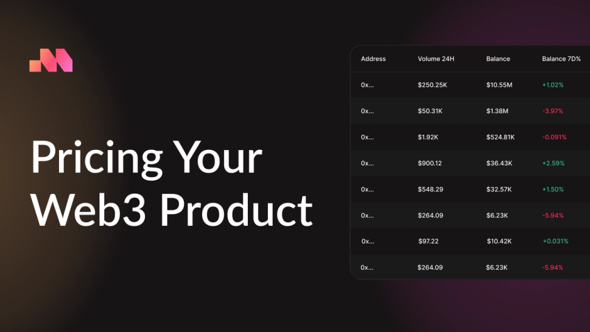 Pricing Your Web3 Product